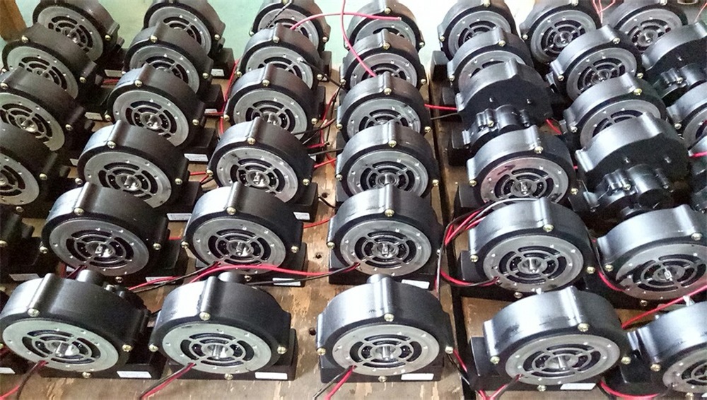 Lightweight rare earth wheelchair motor